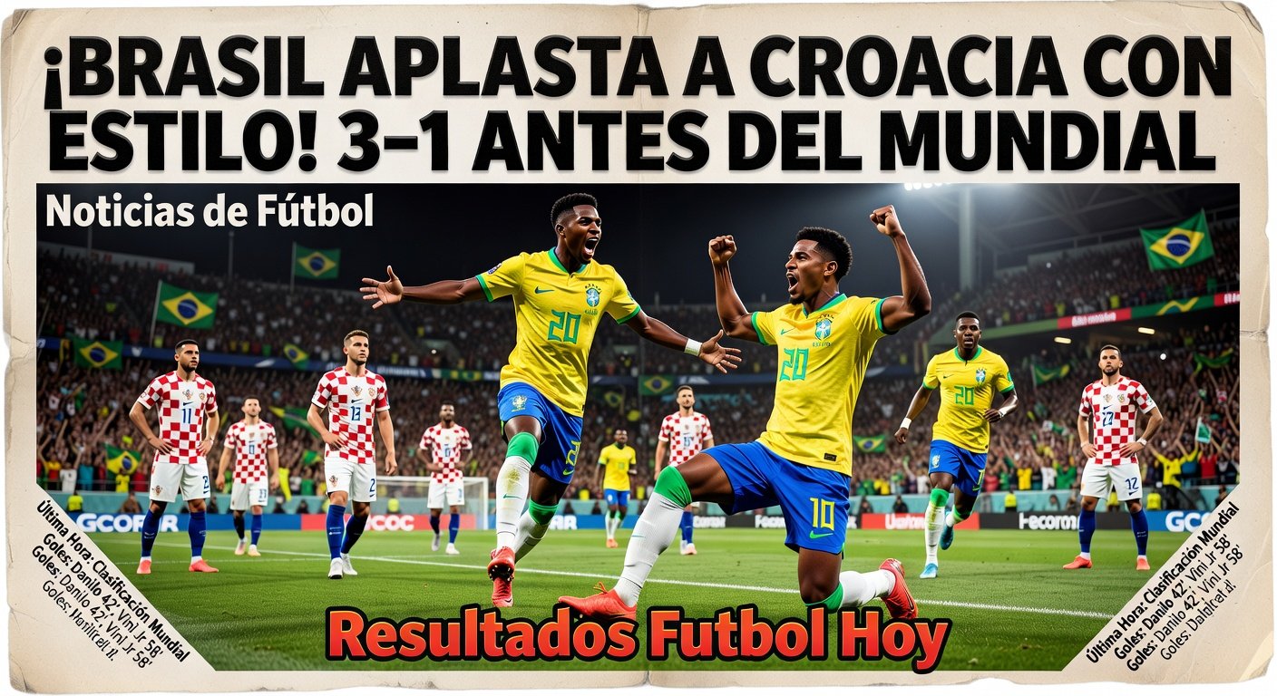 Brazil Overcomes Croatia 3-1 in Friendly (worldfootball.net, 2 hours ago)