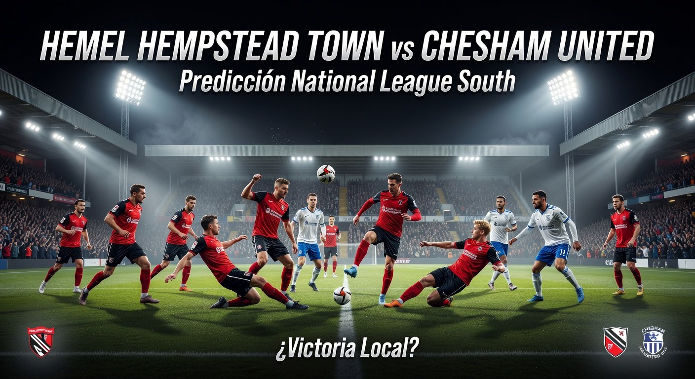 Hemel Hempstead Town vs Chesham United Pronóstico / Prediction