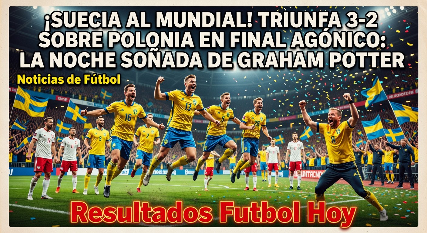 Sweden Qualify for World Cup Thanks to Graham Potter's Career Night