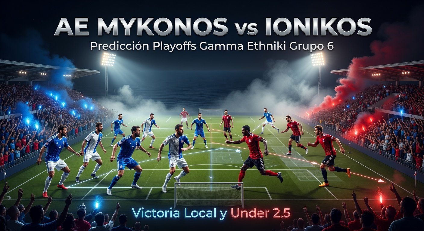 AE Mykonos vs Ionikos Pronóstico / Prediction