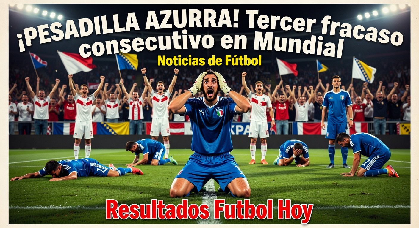 Italy Eliminated from 2026 World Cup After Penalty Shootout Loss to Bosnia