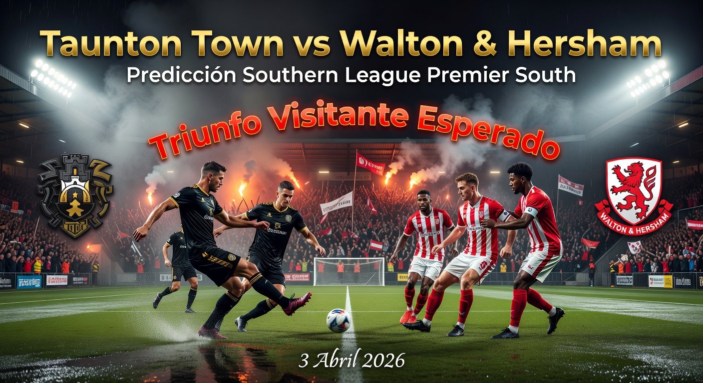 Taunton Town vs Walton & Hersham Pronóstico / Prediction