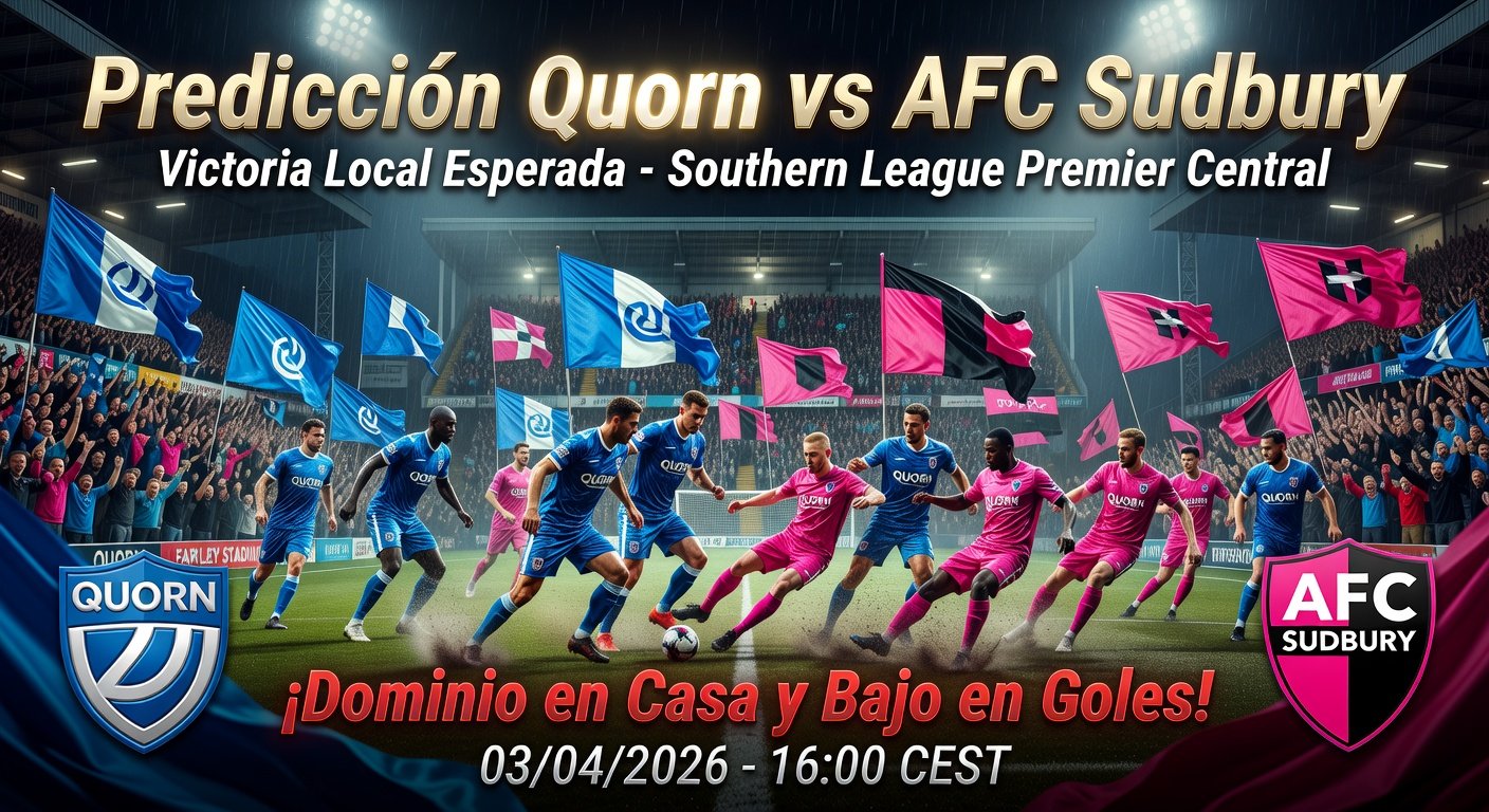Quorn vs AFC Sudbury Pronóstico / Prediction