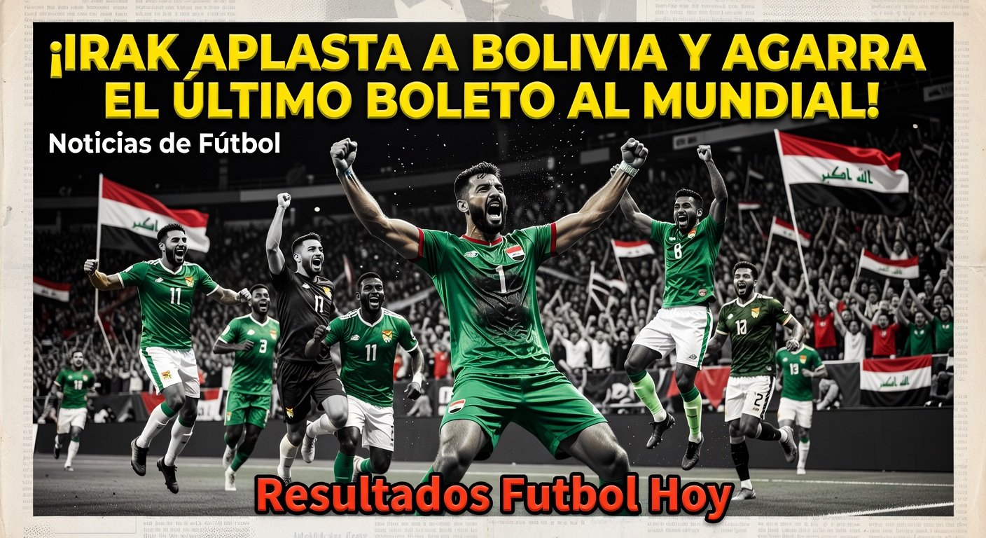 Iraq 2-1 Bolivia in WC Qualifiers Play-off (worldfootball.net, 2 hours ago)