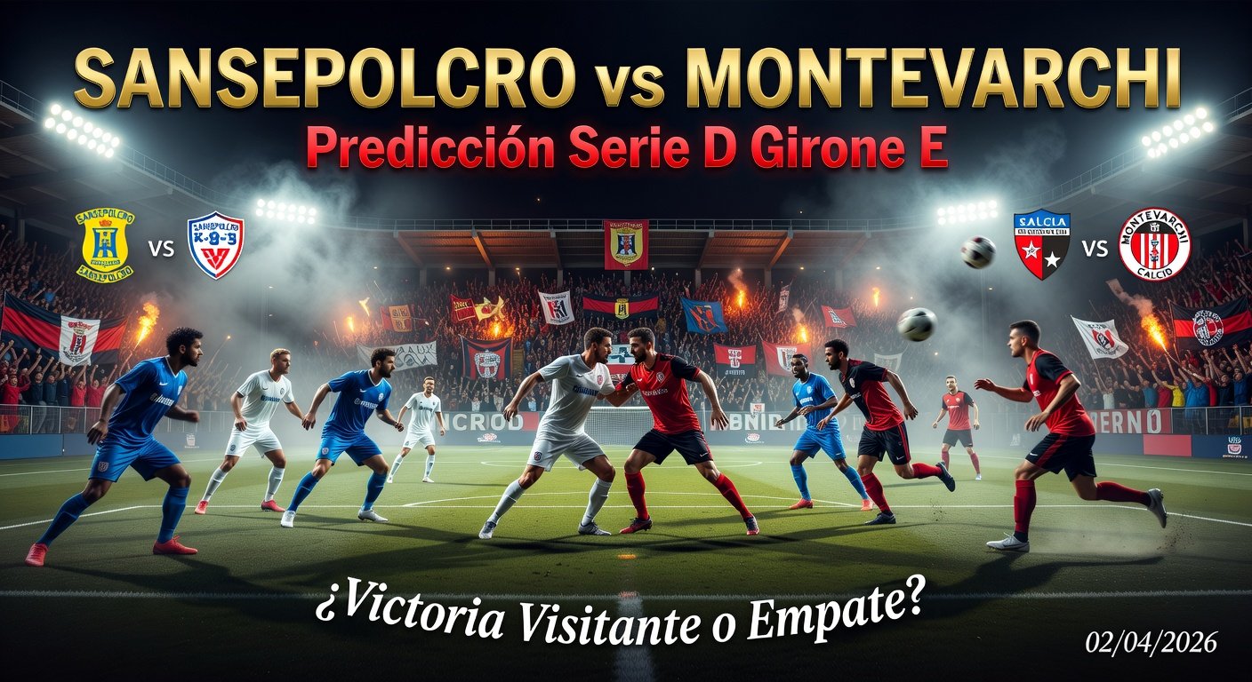 Sansepolcro vs Montevarchi Calcio Pronóstico / Prediction