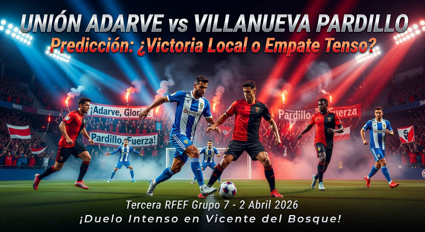 Unión Adarve vs Villanueva Pardillo Pronóstico / Prediction