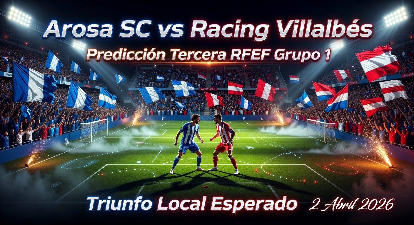 Arosa vs Villalbés Pronóstico / Prediction