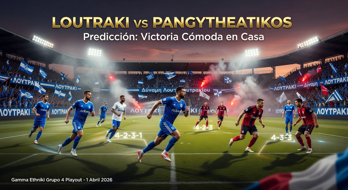 Loutraki vs Pangytheatikos Pronóstico / Prediction
