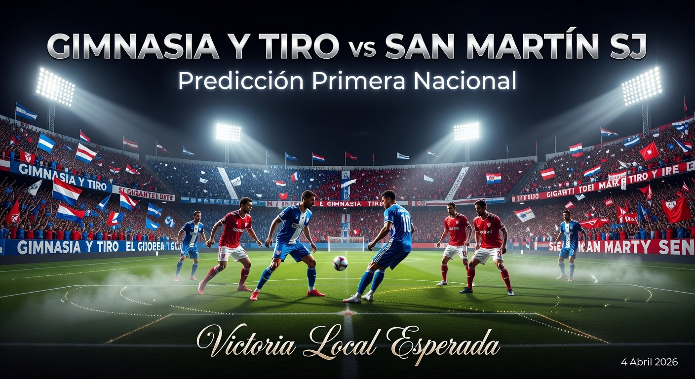 Gimnasia Y Tiro vs San Martin S.J. Pronóstico / Prediction