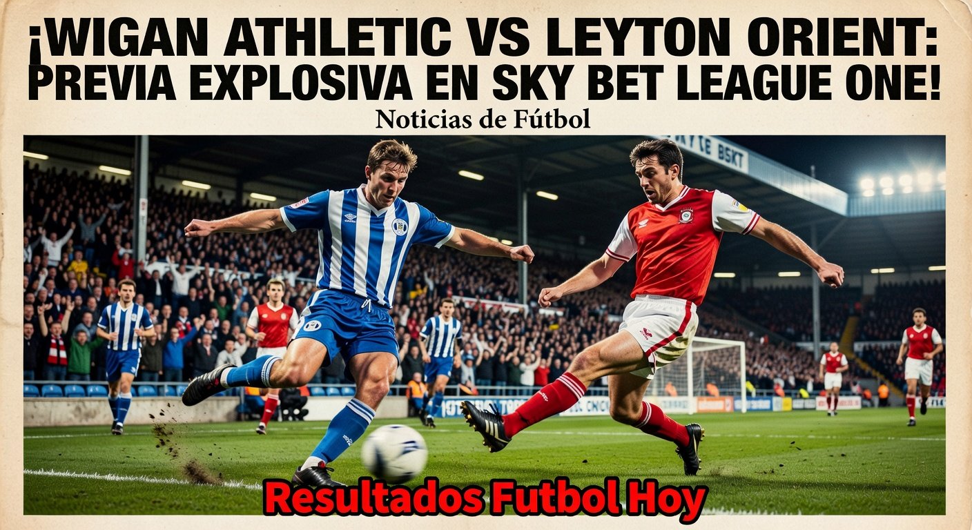 Wigan Athletic vs Leyton Orient in Sky Bet League One