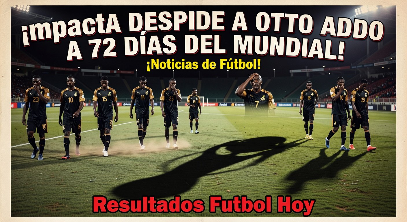 Ghana sack manager Otto Addo 72 days before World Cup