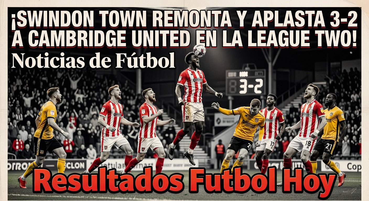 Swindon Town vs Cambridge United - League Two