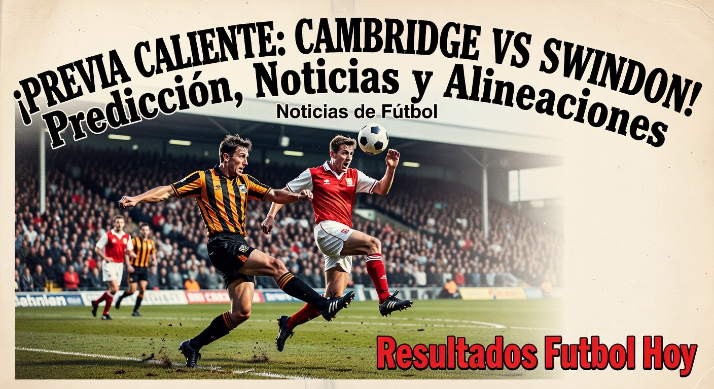 Cambridge United Host Swindon Town in League Two