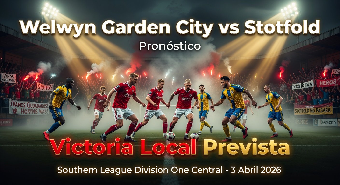 Welwyn Garden City vs Stotfold Pronóstico / Prediction