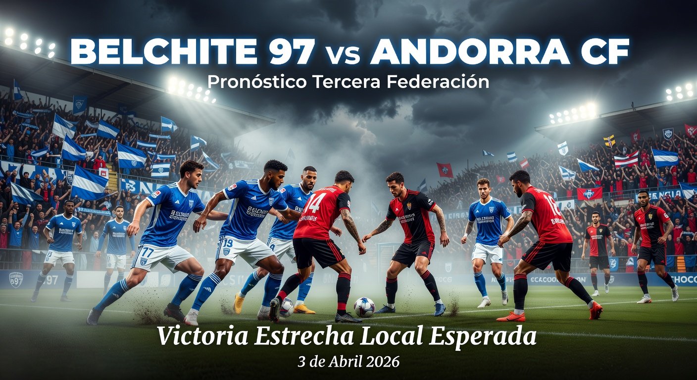 Belchite 97 vs Andorra CF Pronóstico / Prediction