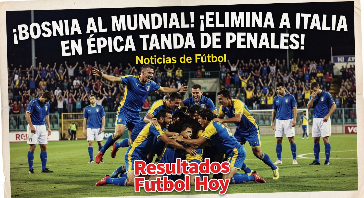 Bosnia Herzegovina Advance to 2026 World Cup, Eliminating Italy