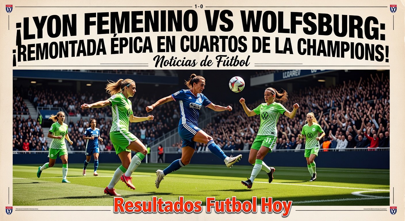 Olympique Lyonnais Women vs VfL Wolfsburg Women - Women's UCL QF 2nd Leg