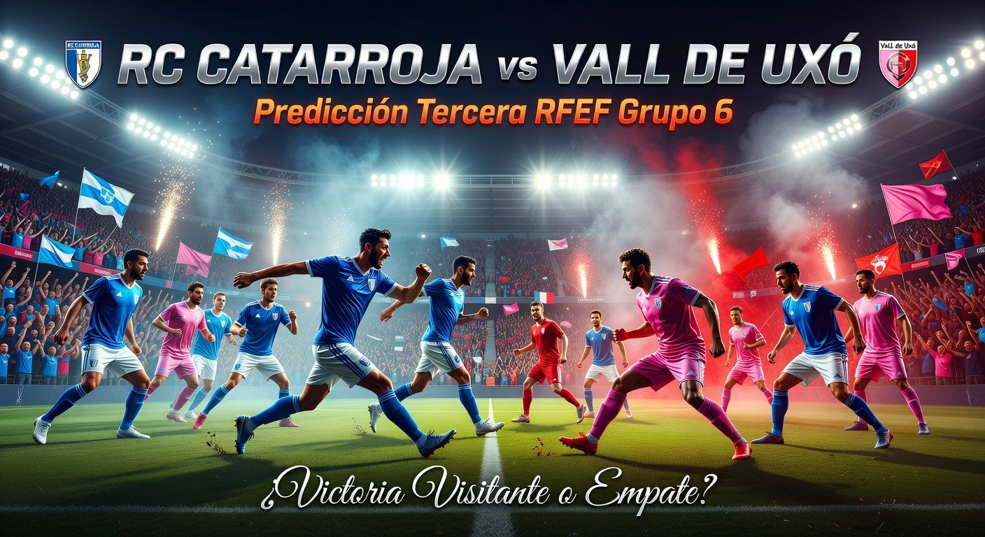 RC Catarroja vs Vall de Uxó Pronóstico / Prediction