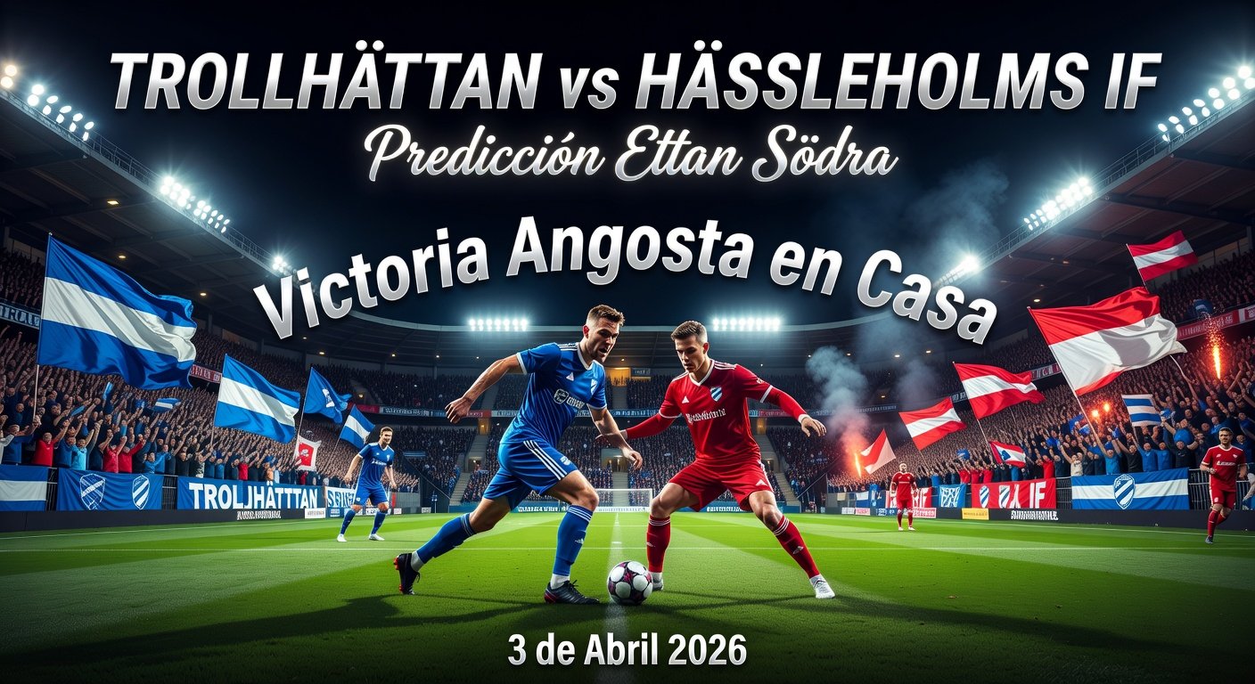 Trollhättan vs Hässleholms IF Pronóstico / Prediction
