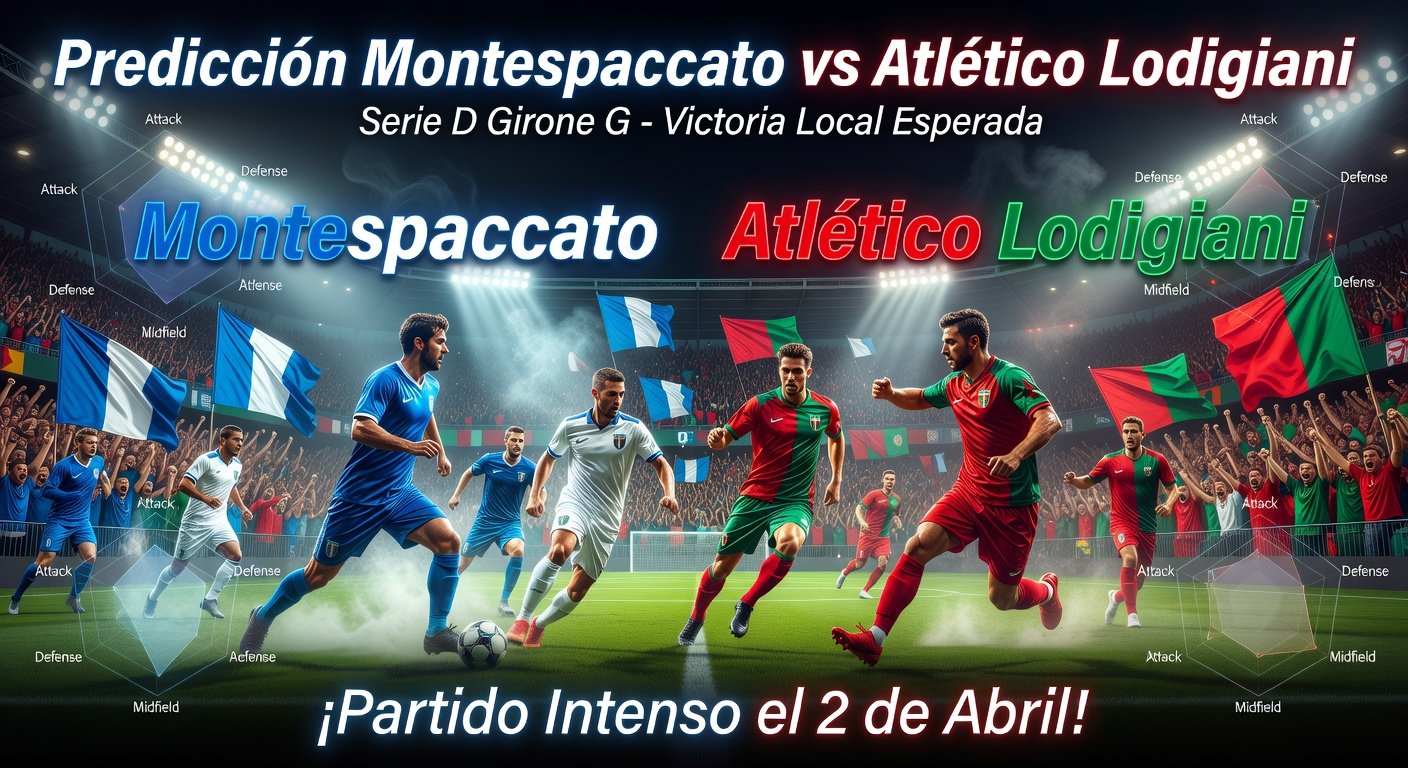 Montespaccato vs Atletico Lodigiani Pronóstico / Prediction
