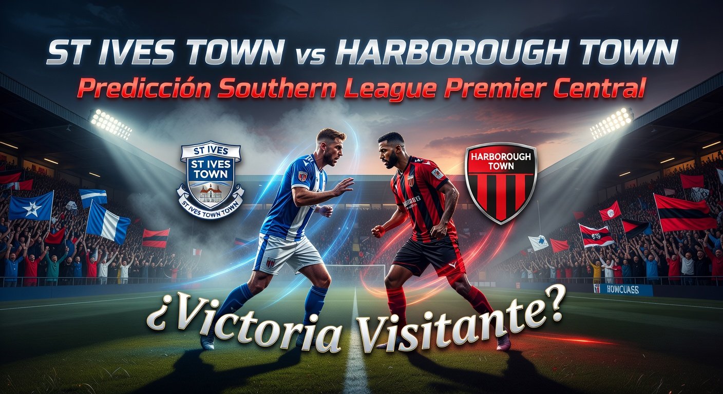 St Ives Town vs Harborough Town Pronóstico / Prediction