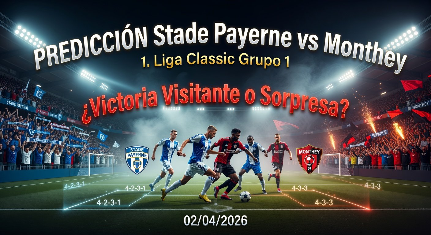 Stade Payerne vs Monthey Pronóstico / Prediction