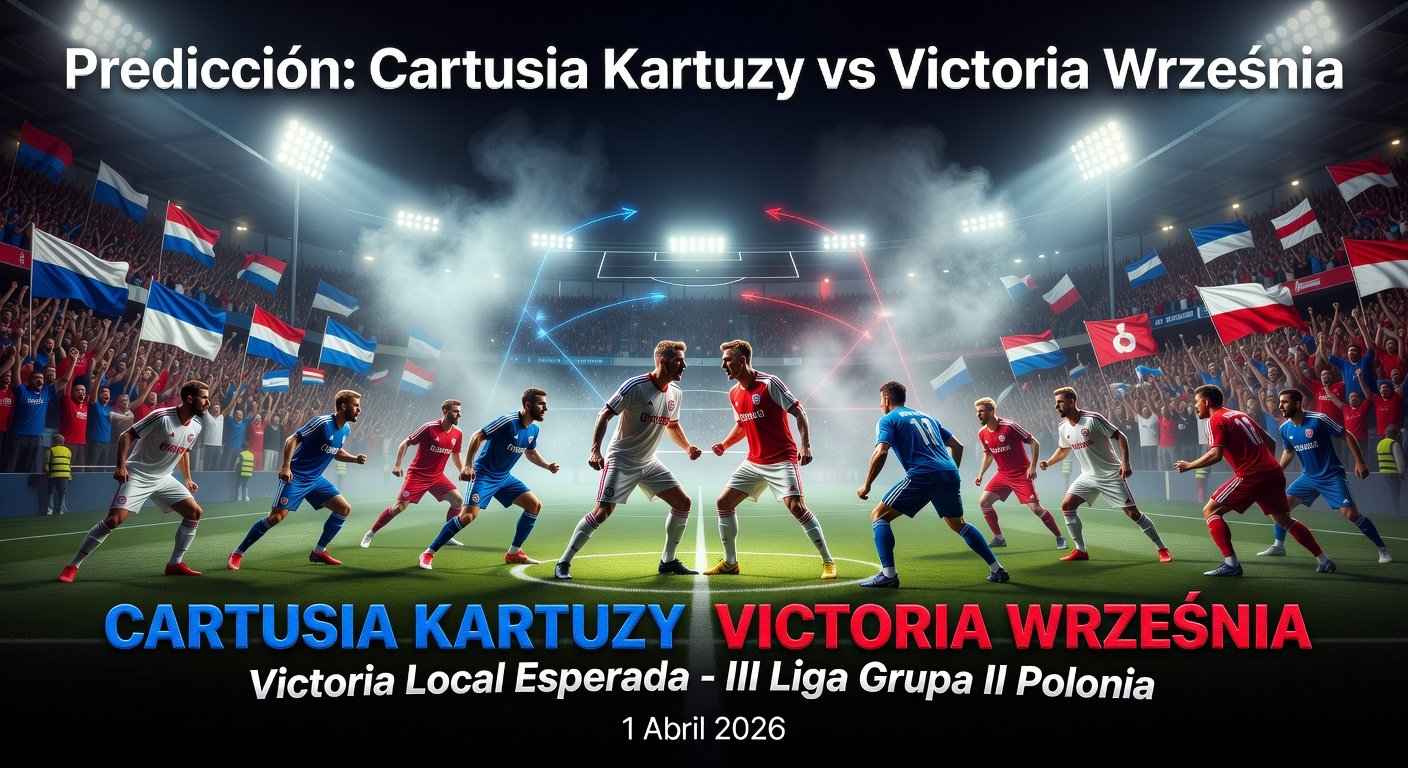 Cartusia Kartuzy vs Victoria Września Pronóstico / Prediction