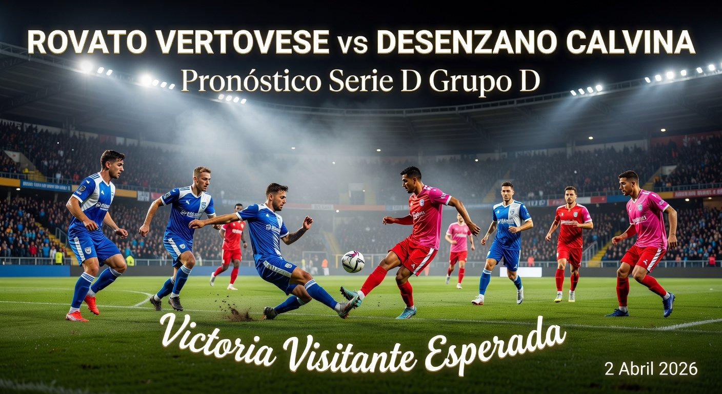 Rovato Vertovese vs Desenzano Calvina Pronóstico / Prediction