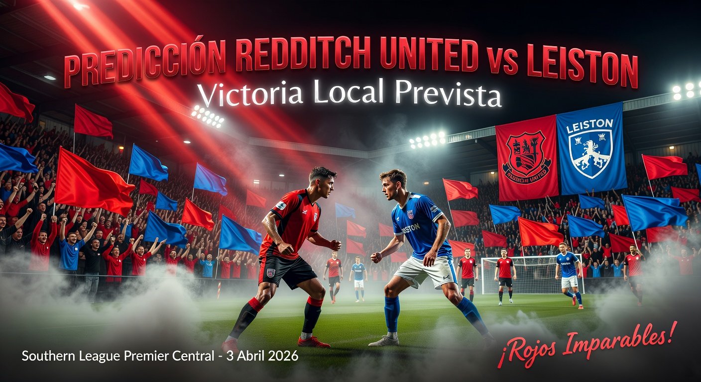 Redditch United vs Leiston Pronóstico / Prediction