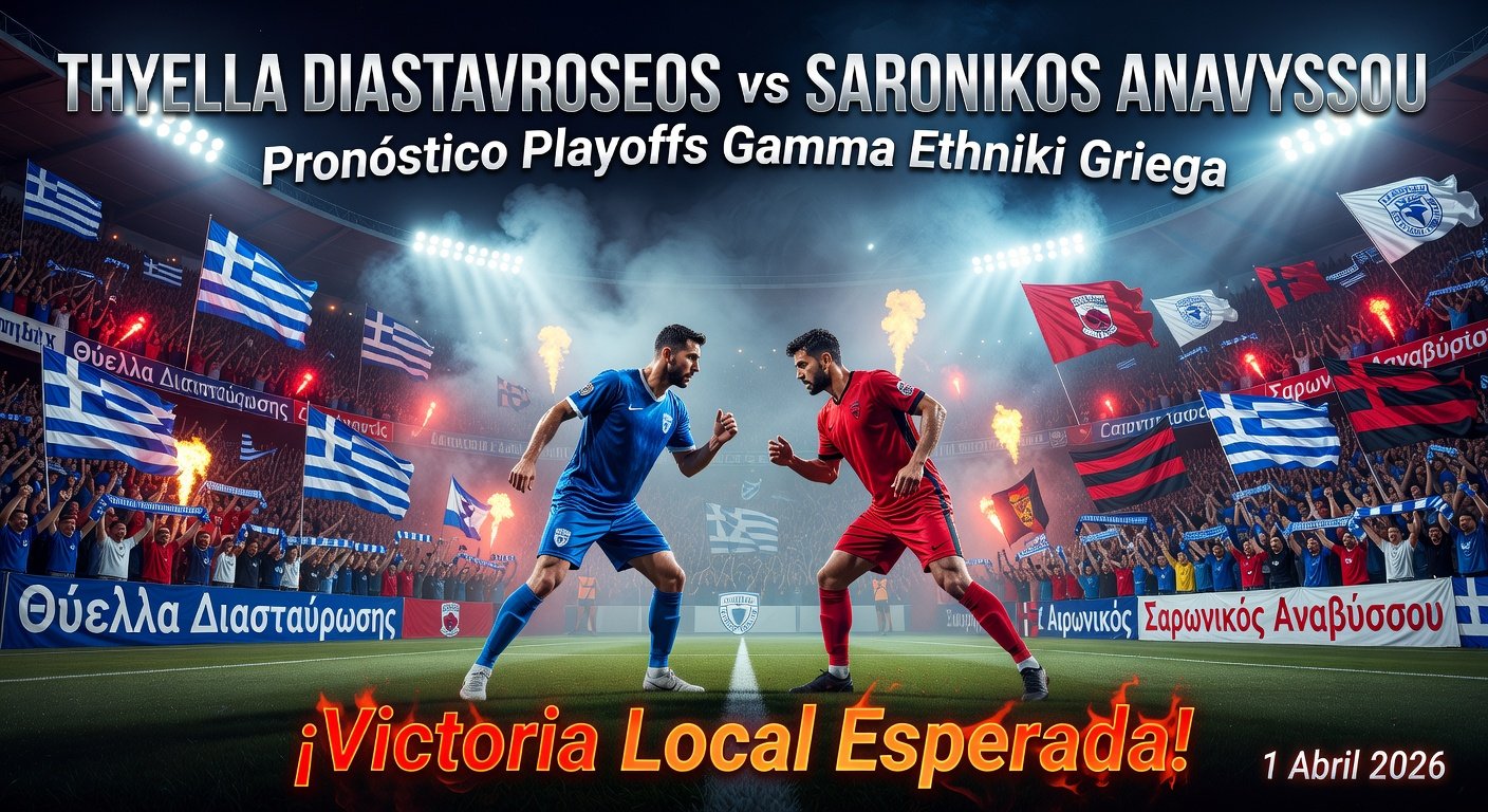 Thyella Diastavroseos vs Saronikos Anavyssou Pronóstico / Prediction
