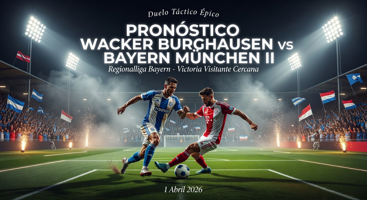 Wacker Burghausen vs Bayern München II Pronóstico / Prediction