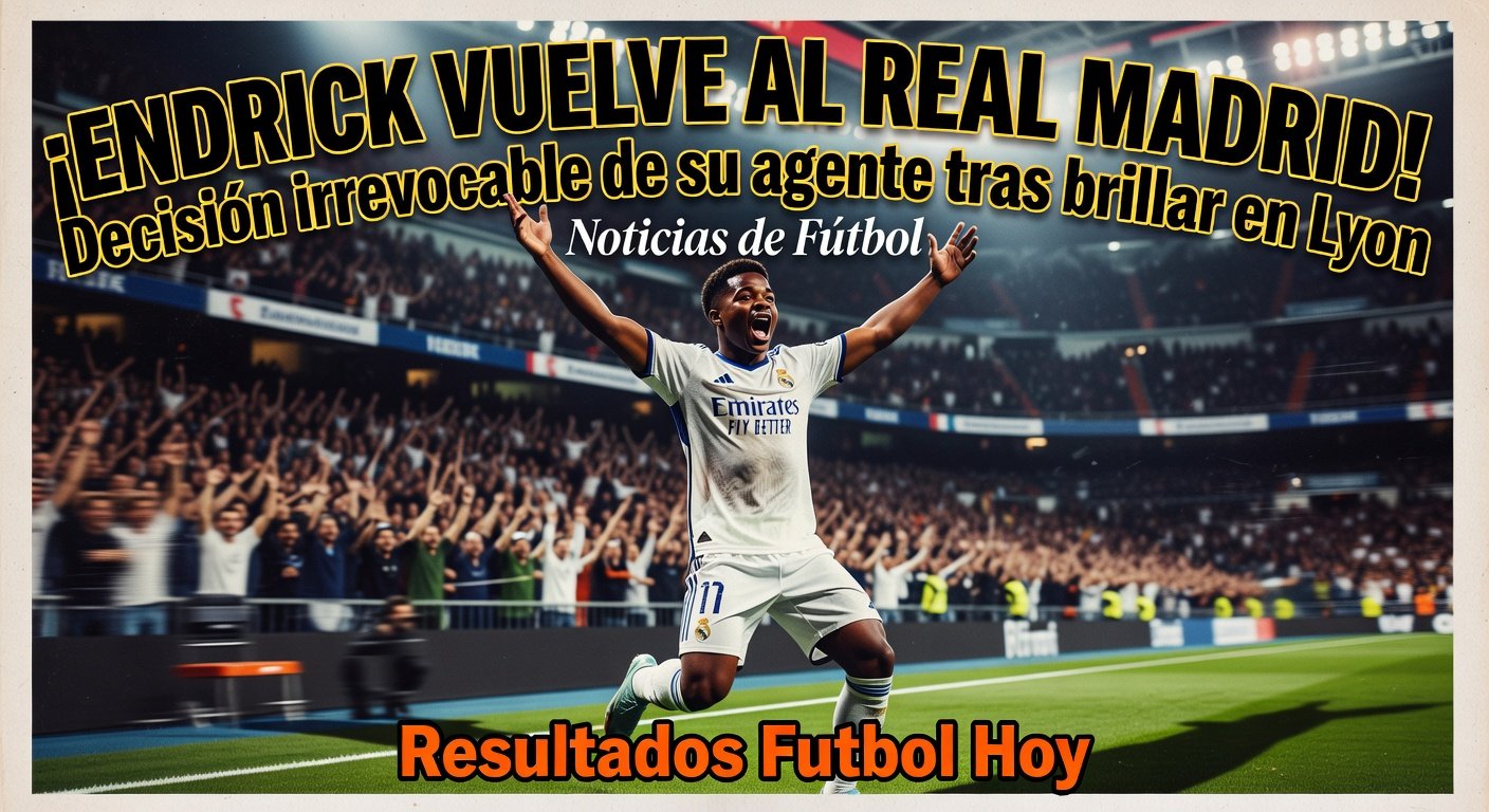 Endrick Set to Return to Real Madrid - Agent Confirms